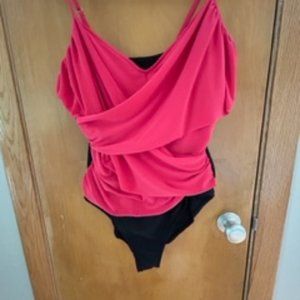 Woman's one piece swimsuit